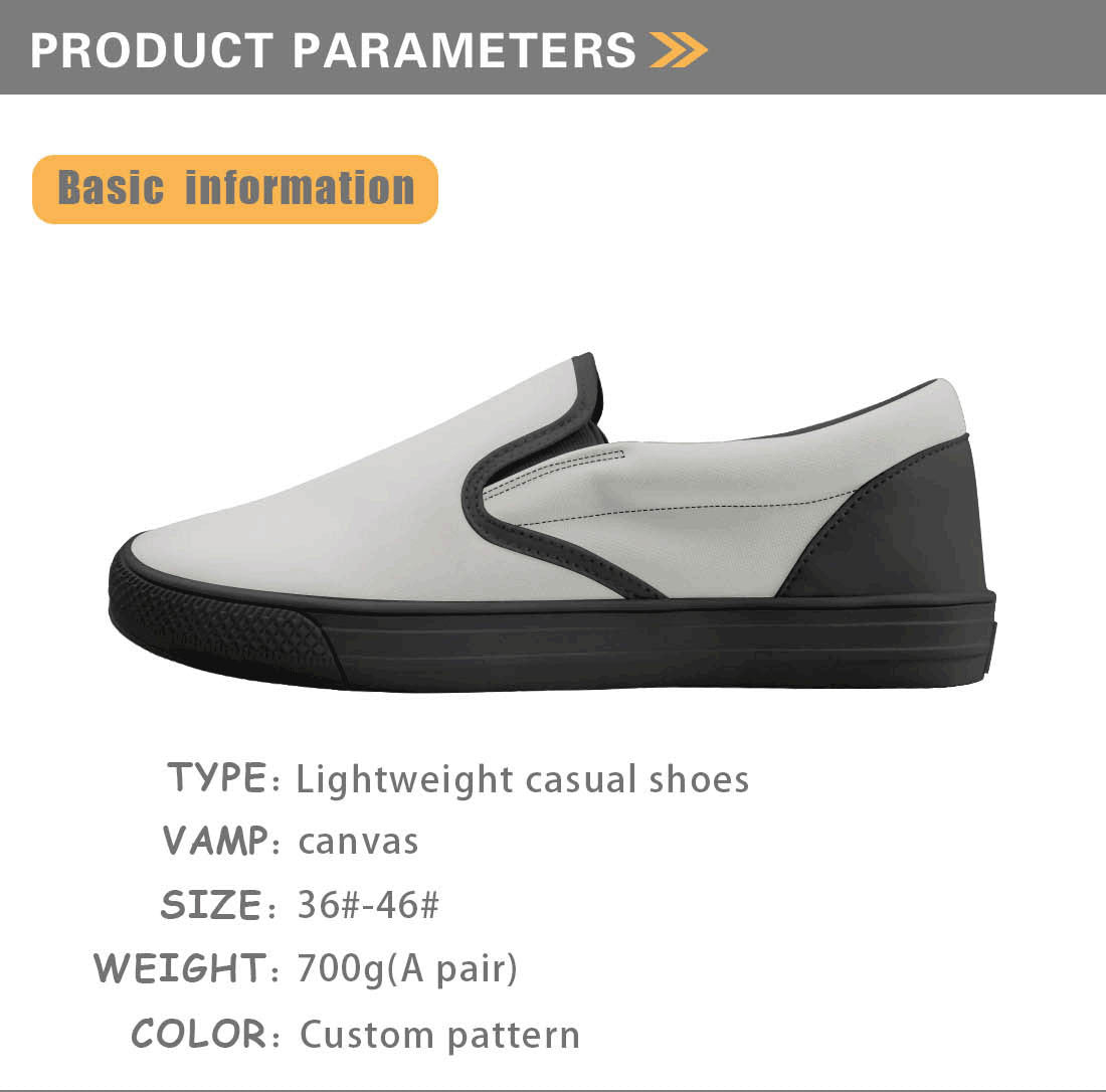 Customized Canvas Shoes With Female Pattern Customized Canvas Shoes With Female Pattern